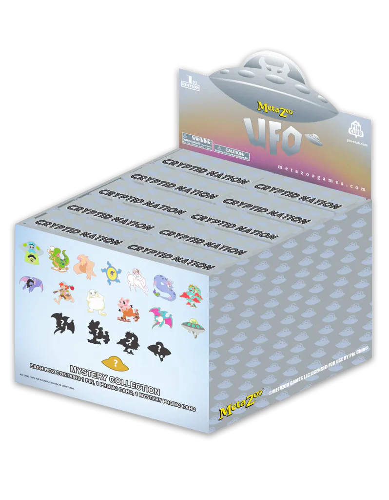NFT UFO Pin Box + Promo Card