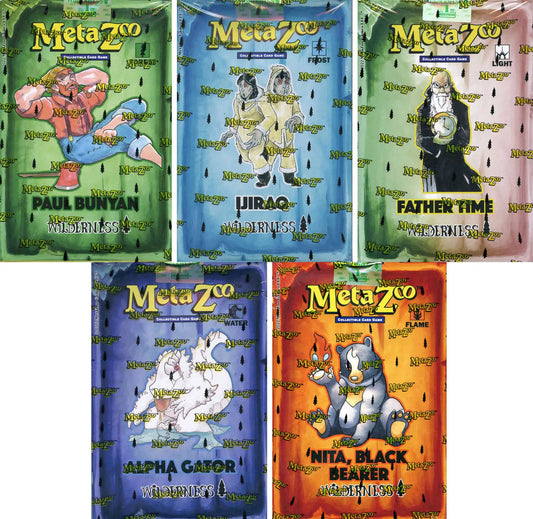 Metazoo Wilderness Theme Deck Set
